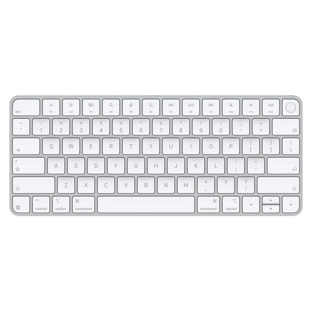 Magic Keyboard with Touch ID — White / Silver